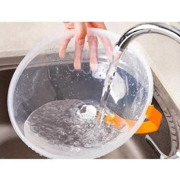 Microwave (Food Splatter-Cover)-(Clear)-(Size: 10.4 inch-26.5cm)-(New)-$30.00 - Picture 5 of 8